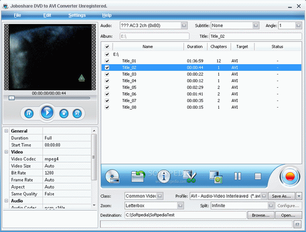 Joboshare DVD to AVI Converter [DISCOUNT: 30% OFF!]