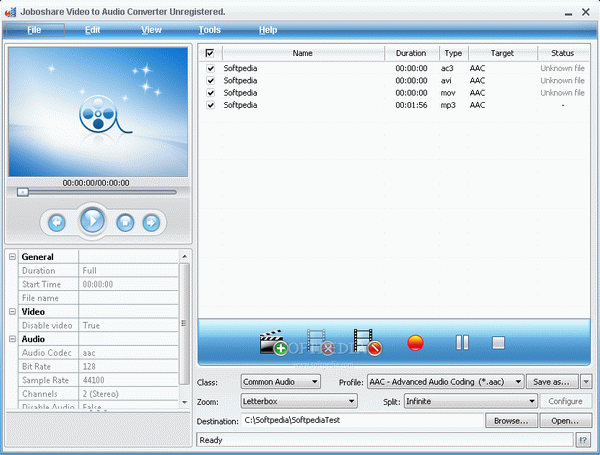 Joboshare Video to Audio Converter [DISCOUNT: 30% OFF!]