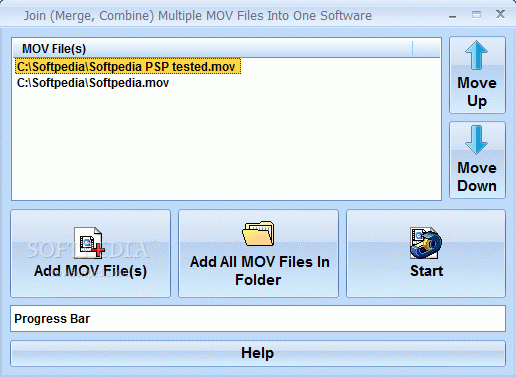 Join (Merge, Combine) Multiple MOV Files Into One Software