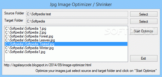 Jpg Image Optimizer / Shrinker