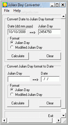 Julian Day Converter