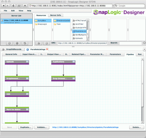 JumpBox for SnapLogic Data Integration