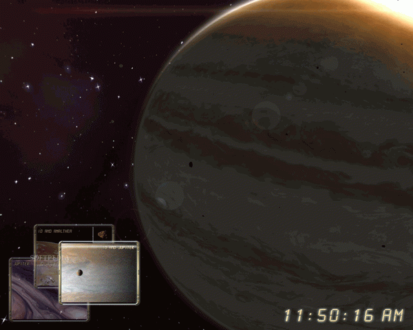 Jupiter 3D Space Screensaver