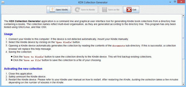 KDX Collection Generator