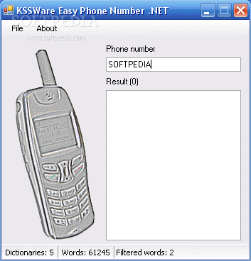 KSSWare Easy Phone Number .NET