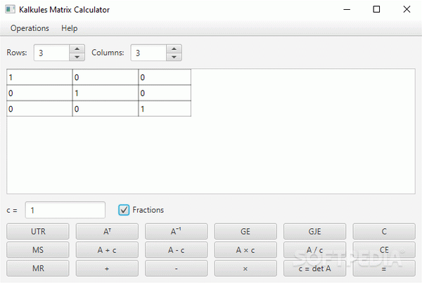 Kalkules Matrix Calculator