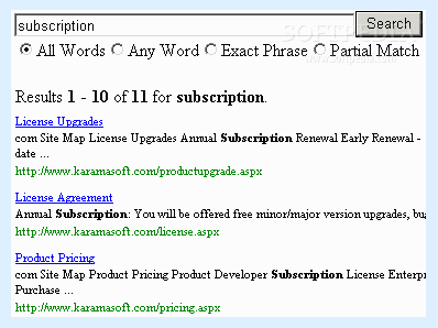 Karamasoft UltimateSearch