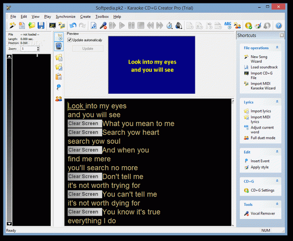 Karaoke CD+G Creator Pro