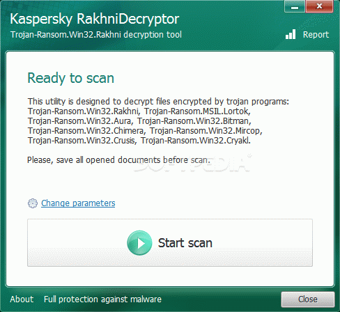 Kaspersky RakhniDecryptor