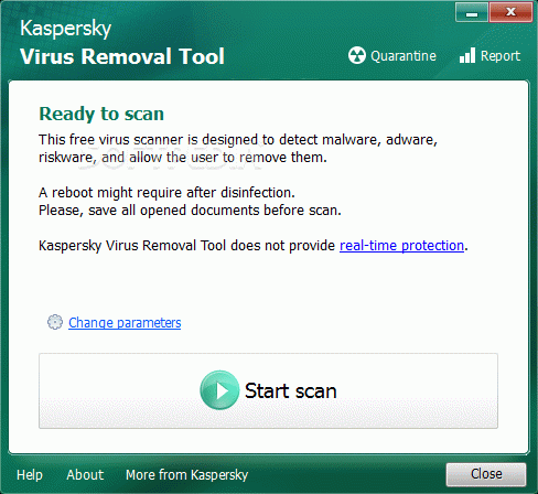 Kaspersky Virus Removal Tool