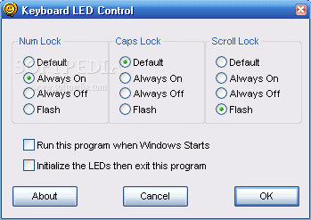 Keyboard LED Control