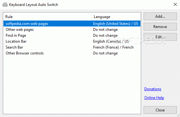 Keyboard Layout Auto Switch