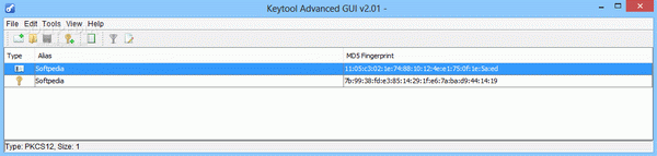 Keytool Advanced GUI