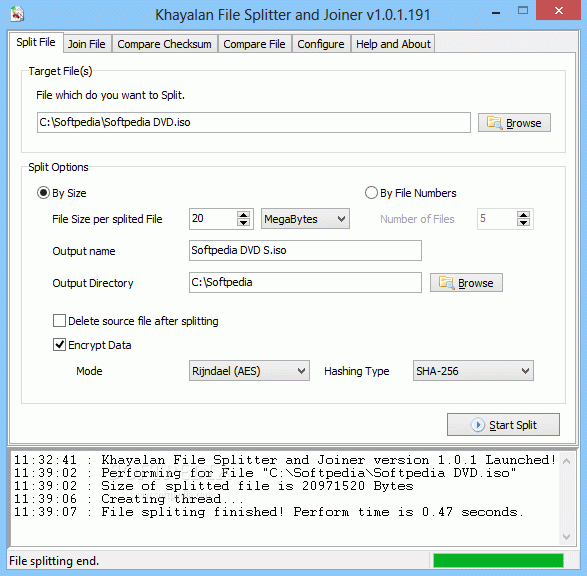 Khayalan File Splitter and Joiner