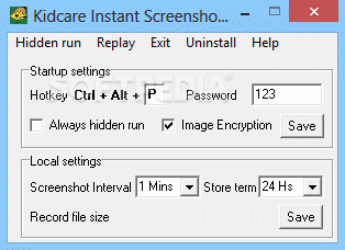 Kidcare Instant Screenshot