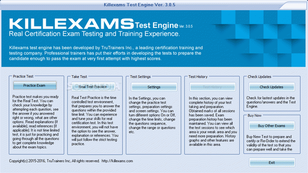 Killexams Test Engine