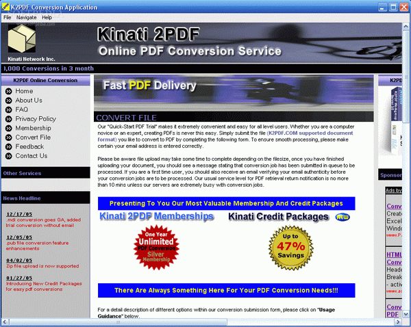 Kinati 2PDF Converter