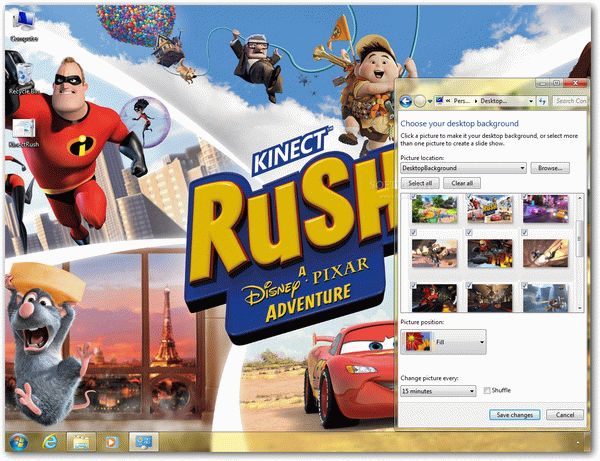 Kinect Rush: A DisneyвЂўPixar Adventure Theme