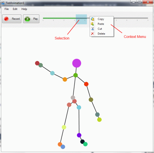 Kinect Skeleton Recorder