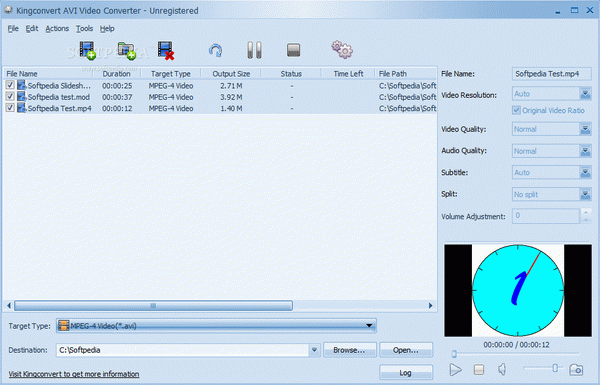 KingConvert AVI Video Converter