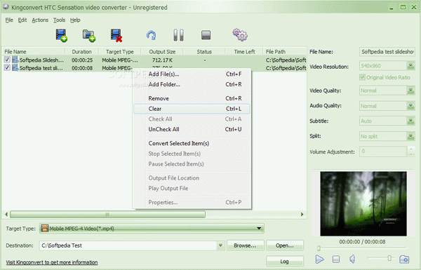 Kingconvert HTC Sensation Video Converter