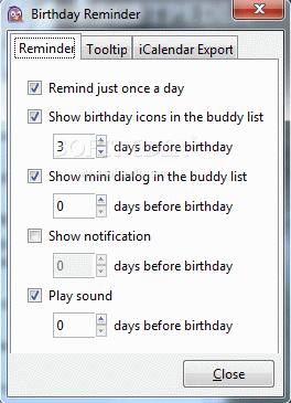 Birthday Reminder