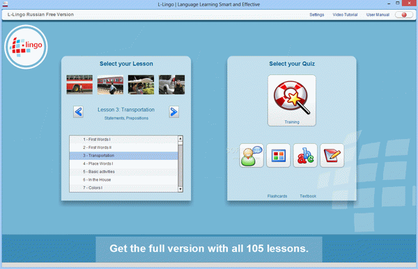L-Lingo Russian Free Version