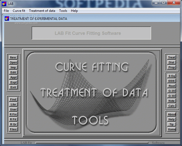 LAB Fit Curve Fitting Software