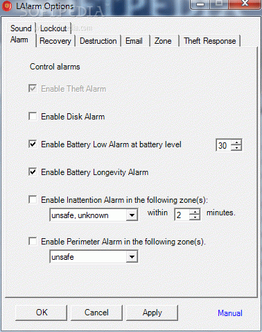 LAlarm - Free Laptop Alarm