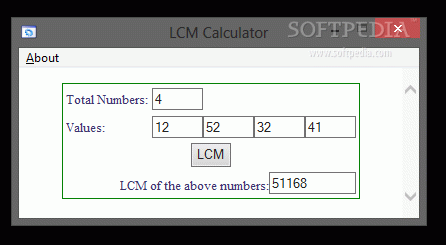 LCM Calculator