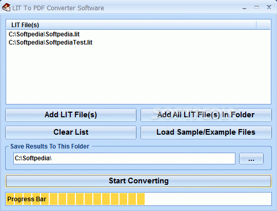 LIT To PDF Converter Software