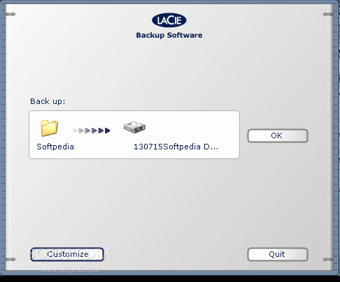 LaCie 1-Click Backup
