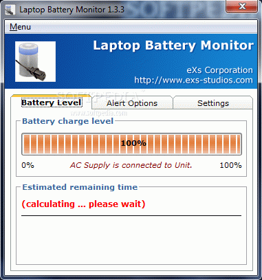 Laptop Battery Monitor