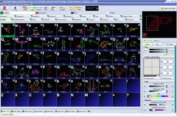 Lasershow Designer QuickShow