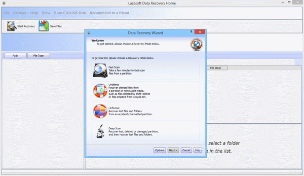 Lazesoft Data Recovery Home
