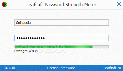 Leafsoft Password Strength Meter