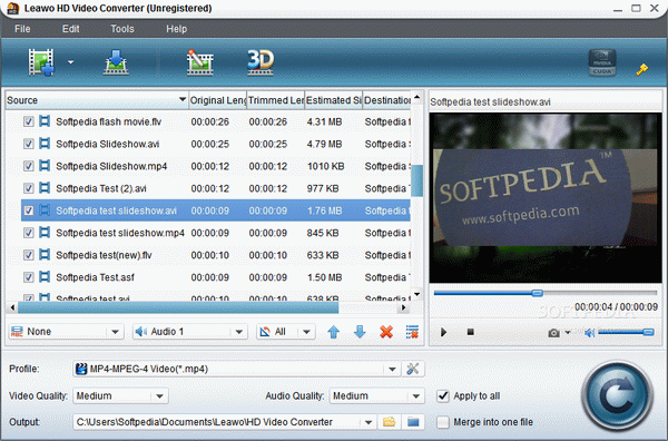 Leawo HD Video Converter