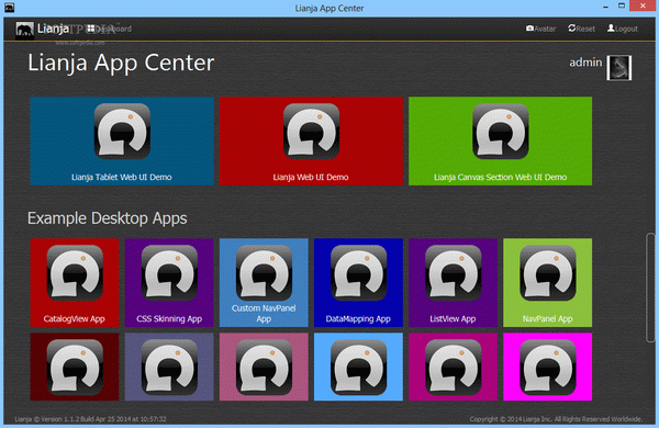 Lianja App Center