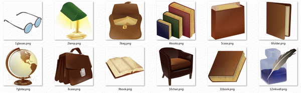 Library Icons