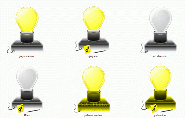 Light Bulb Icons