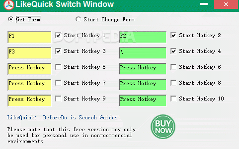LikeQuick Switch Window