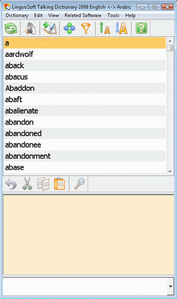 LingvoSoft Talking Dictionary 2008 English - Arabic