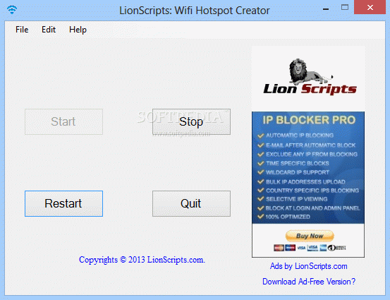 LionScripts: WiFi Hotspot Creator