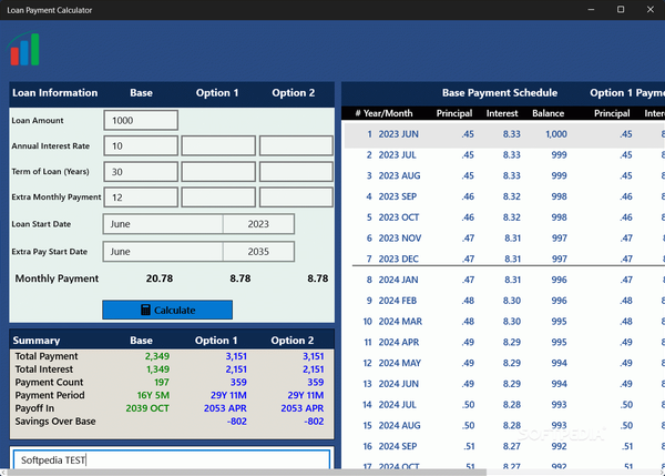 Loan Payment Calculator