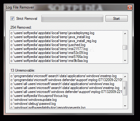 Log File Remover