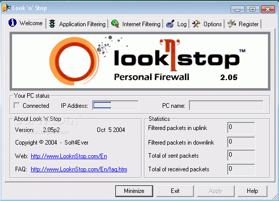 Look 'n' Stop Firewall