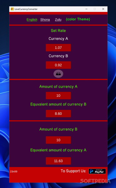 Love Currency Converter