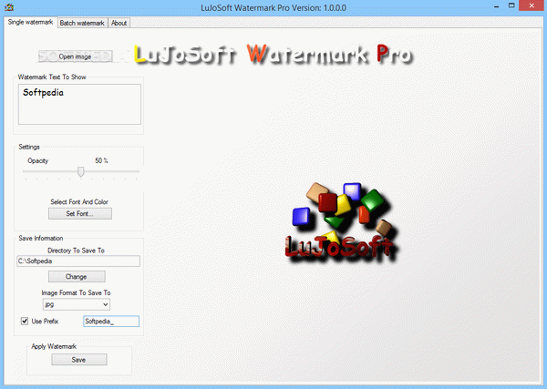 LuJoSoft Watermark Pro