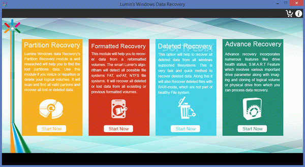 Lumin's Windows Data Recovery