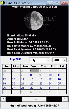 Lunar Calculator